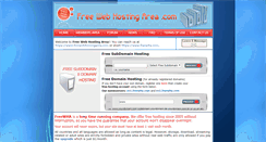 Desktop Screenshot of freewebhostingarea.com